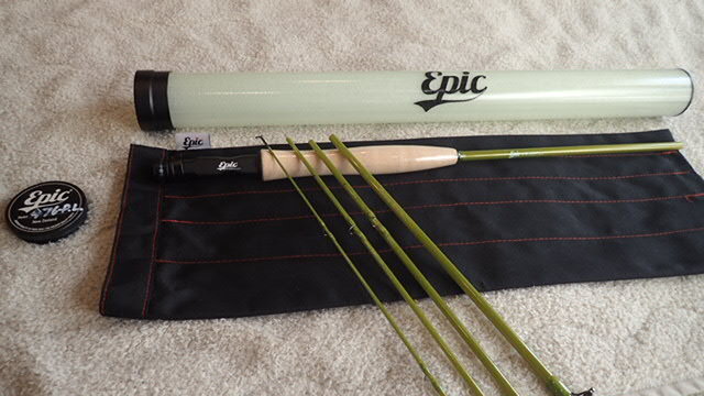 画像: EPIC グラスフライロッド　リファレンス　476パックロッド　4WT　Reference 476-PL　 FastGlass　7.6フィート4番　5本継